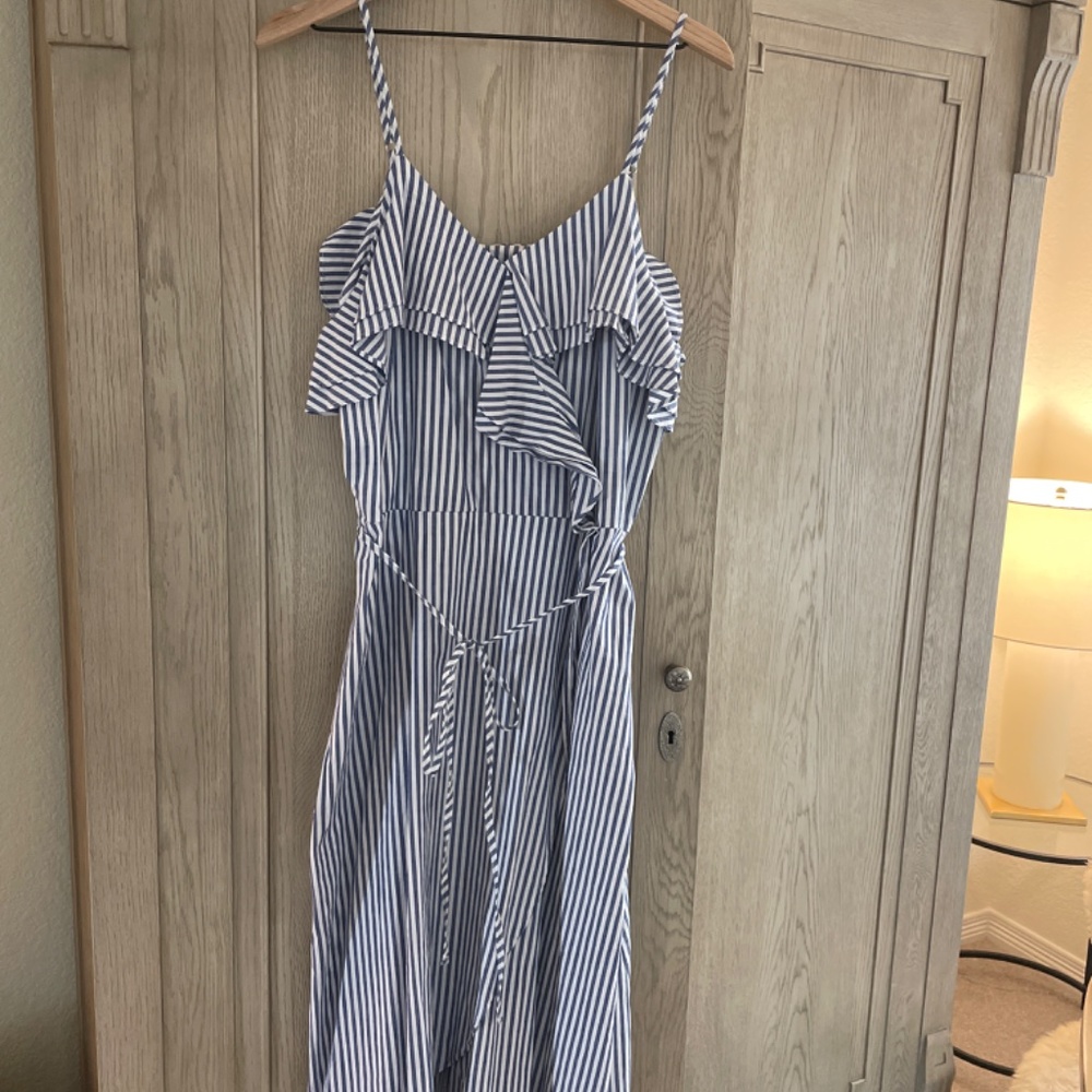 Pho wrap seersucker dress - Picture 7 of 7